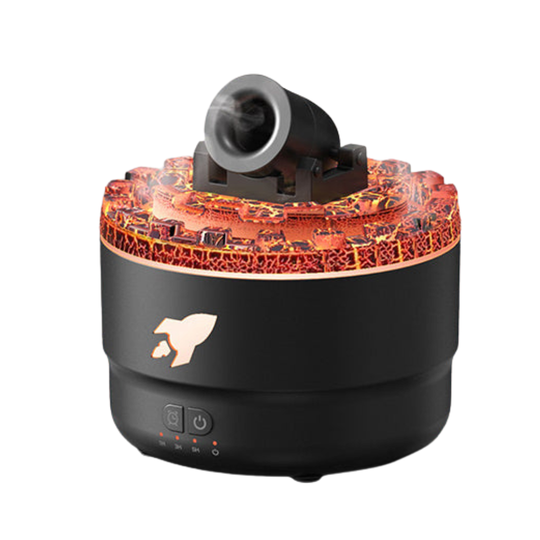 Luchtbevochtiger en Aroma Diffuser met Nachtlampje en Lava Effect