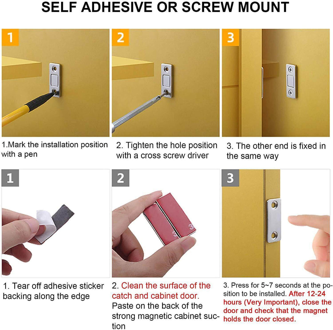 Magnetische Deurklink Ultradun Modern Ontwerp 5