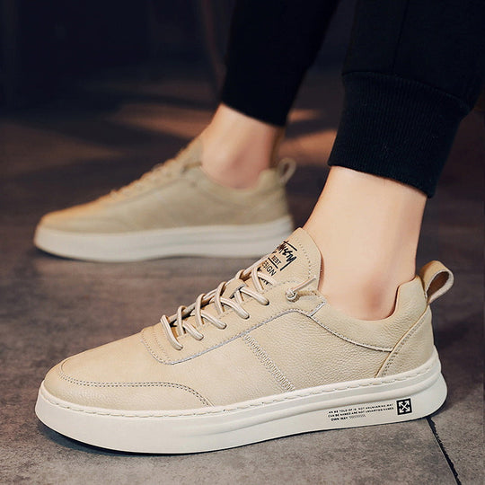 Mannen Sneakers Witte Casual Stijl 2
