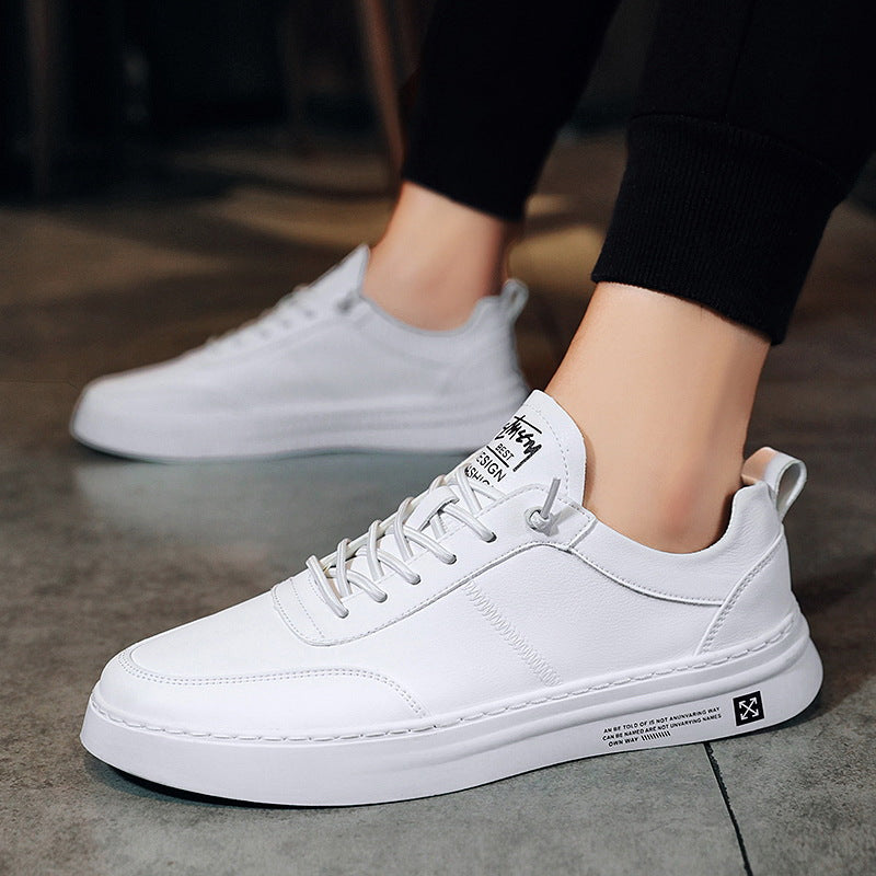 Mannen Sneakers Witte Casual Stijl 3