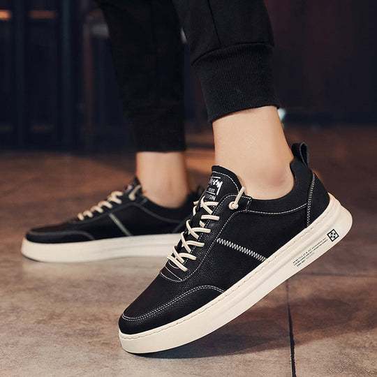 Mannen Sneakers Witte Casual Stijl 4