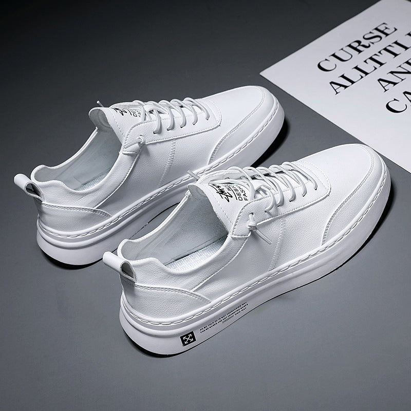 Mannen Sneakers Witte Casual Stijl 5