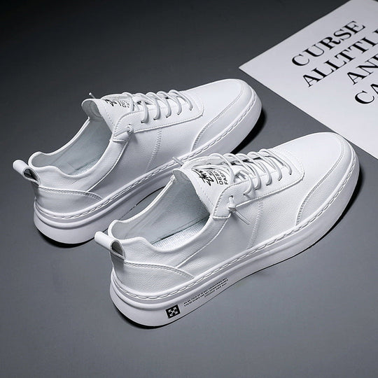 Mannen Sneakers Witte Casual Stijl 5