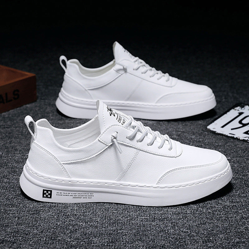 Mannen Sneakers Witte Casual Stijl 8