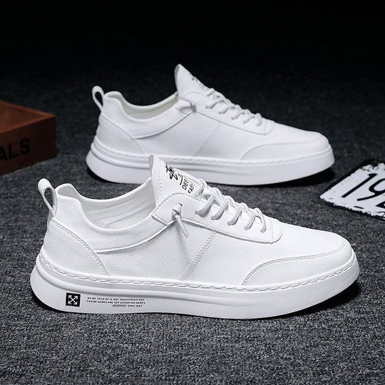 Mannen Sneakers Witte Casual Stijl 8