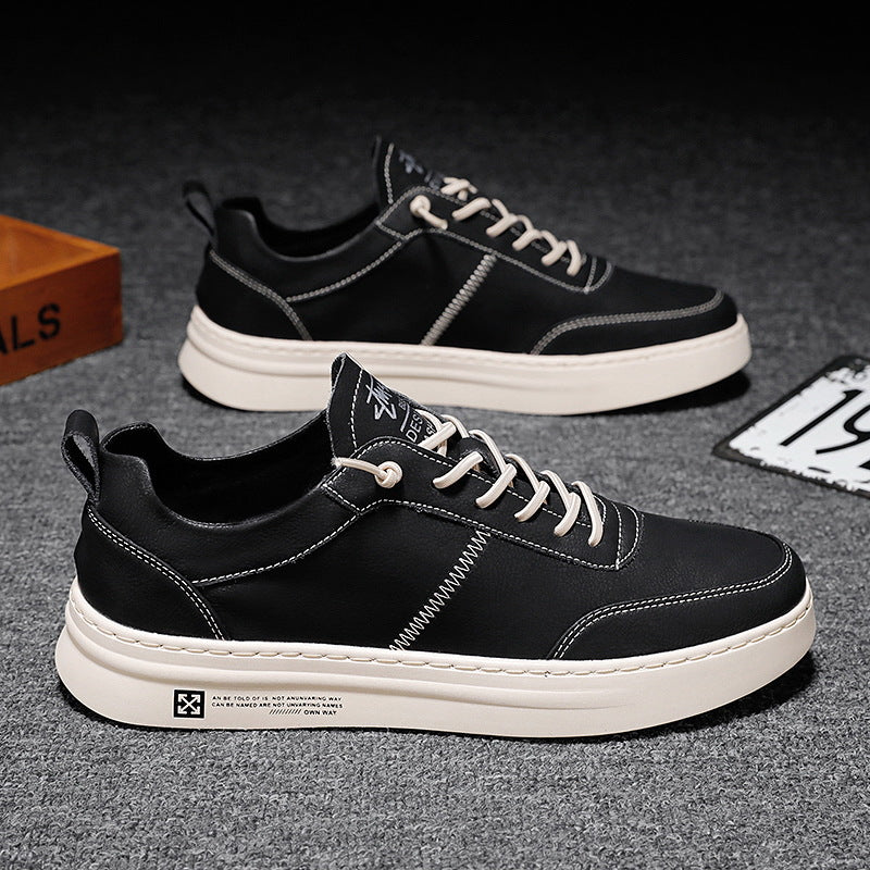 Mannen Sneakers Witte Casual Stijl 9