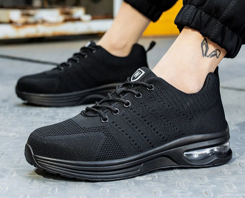 Mannen Veiligheidslaarzen Stalen Teen Sneakers 5