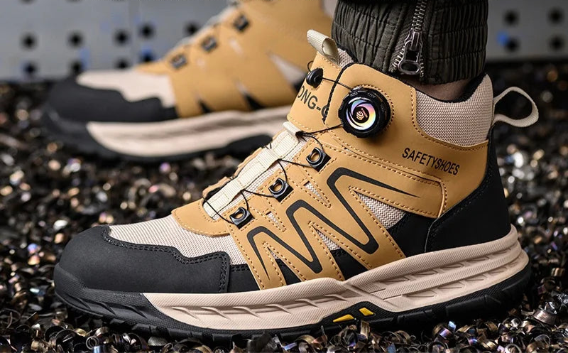 Mannen Veiligheidslaarzen Tactisch Stalen Teen 3