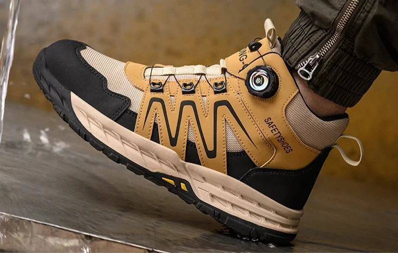 Mannen Veiligheidslaarzen Tactisch Stalen Teen 4