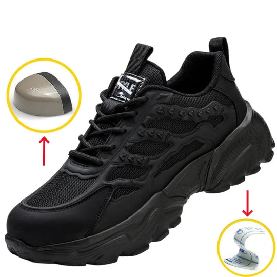 Mannen Veiligheidsschoenen Lichtgewicht Ademend 0