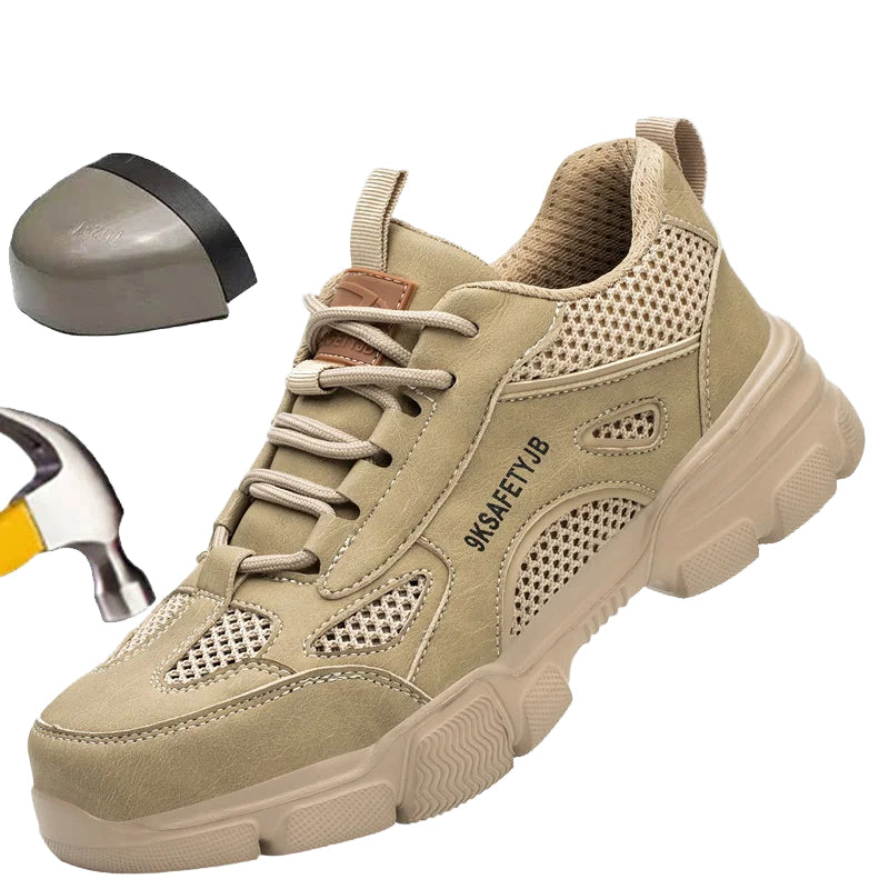 Mannen Werkschoenen S3 Sportief Met Ademend Ontwerp 0