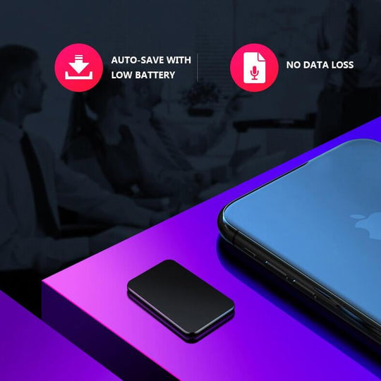 Mini Spraakrecorder Draagbaar Met 64 GB Geheugen Voor Opnames 4