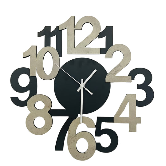 Moderne Digitale Wandklok Asymmetrisch Ontwerp voor Elke Ruimte 0