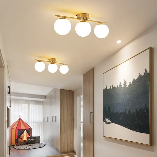 Moderne Hanglamp Glasbal voor Woonkamer en Slaapkamer 1