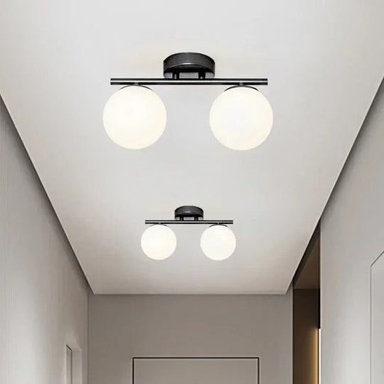 Moderne Hanglamp Glasbal voor Woonkamer en Slaapkamer 2