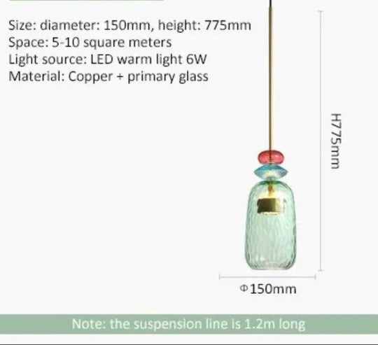 Moderne Hanglamp Macaron Voor Eettafel En Woonkamer Verlichting 11