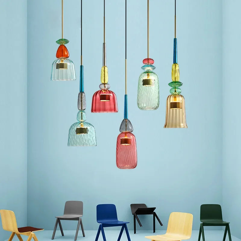 Moderne Hanglamp Macaron Voor Eettafel En Woonkamer Verlichting 5