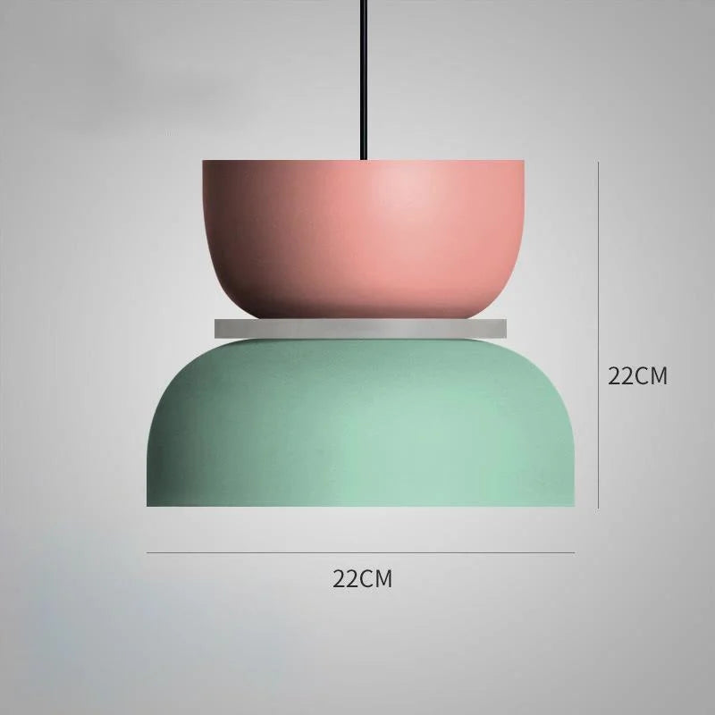 Moderne Hanglamp Scandinavisch Design Pastel 10