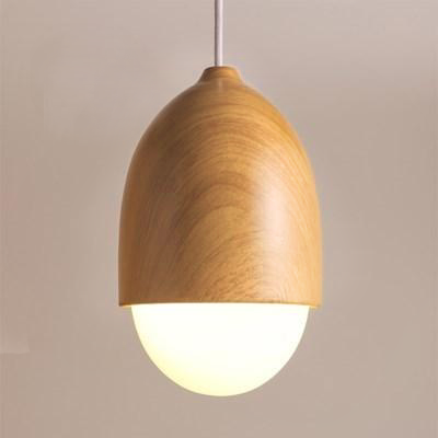 Moderne Hanglamp met Natuurlijke Accenten 3