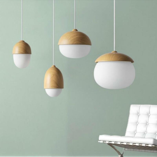 Moderne Hanglamp met Natuurlijke Accenten 7