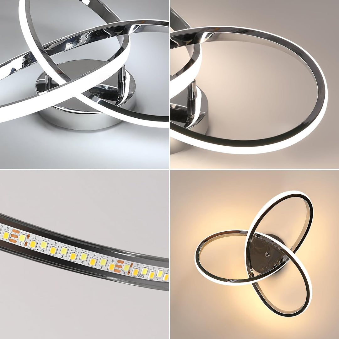 Moderne LED Plafondlamp Bloemontwerp 1