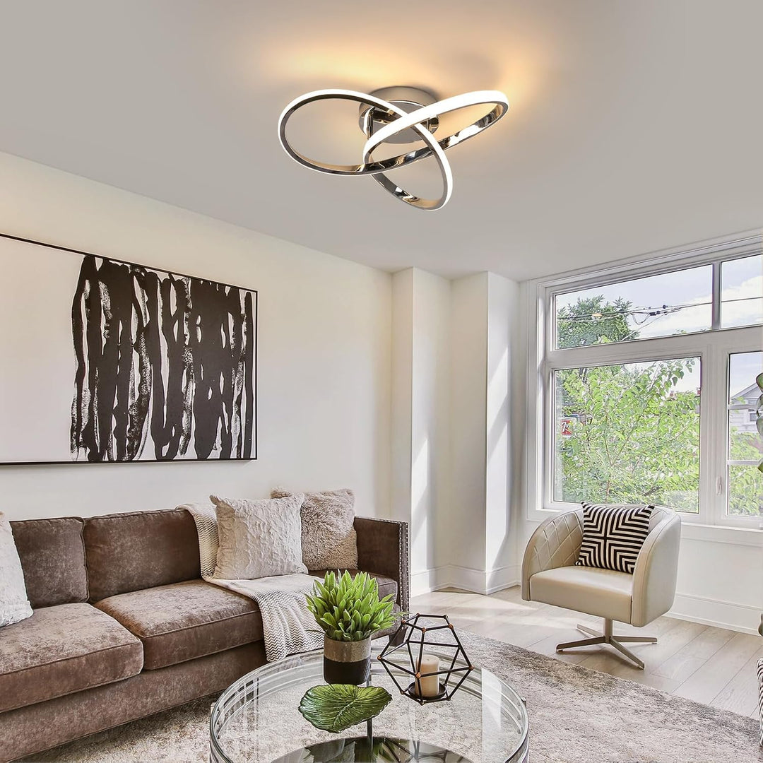 Moderne LED Plafondlamp Bloemontwerp 4