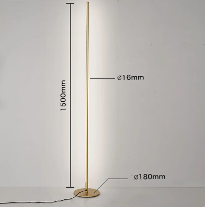 Moderne Vloerlamp Minimalistisch Design voor Woonkamer en Kantoor 5