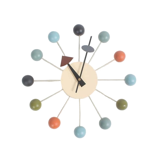 Moderne Wandklok 3D Bal voor Thuisdecoratie 0