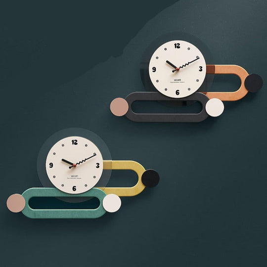 Moderne Wandklok 3D Ontwerp Minimalistisch Stijl 7