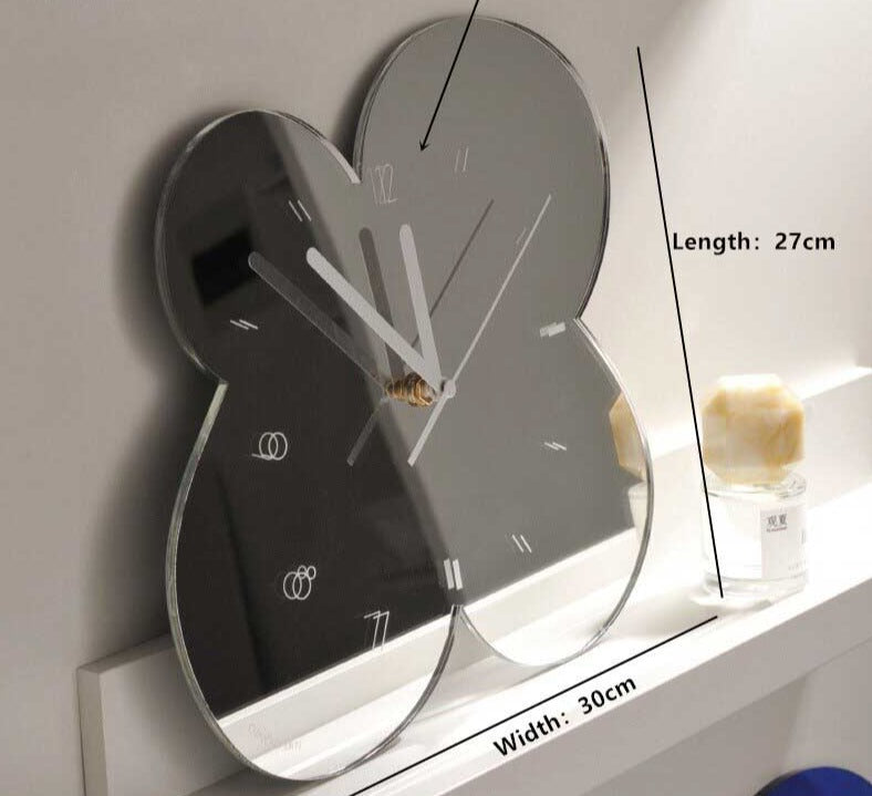 Moderne Wandklok Bloemvormig voor Woonkamer 4