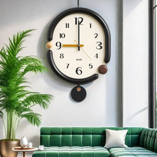 Moderne Wandklok Minimalistisch Design voor Woonkamer en Kantoor 3