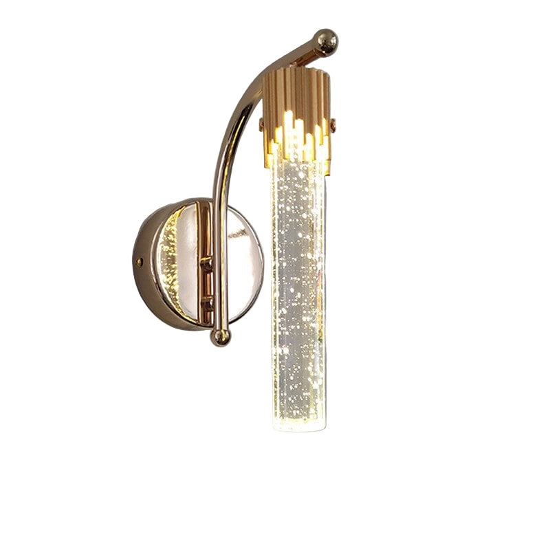 Moderne Wandlamp Gouden Kristallen Stijl 0