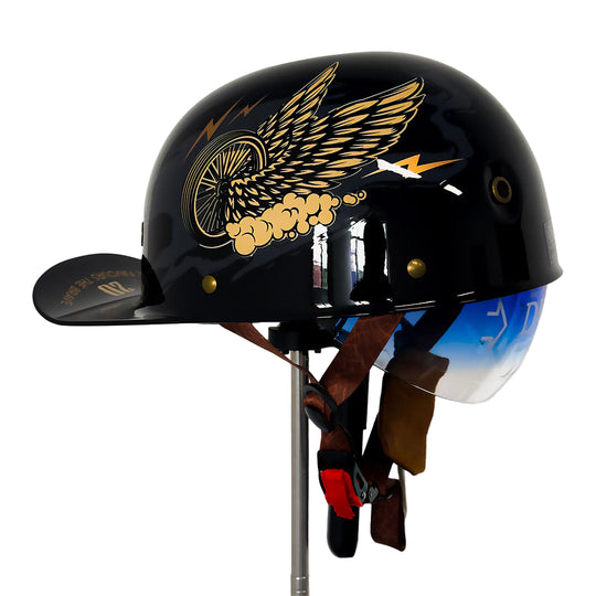 Motorhelm Baseballpet Look Stijlvol 0