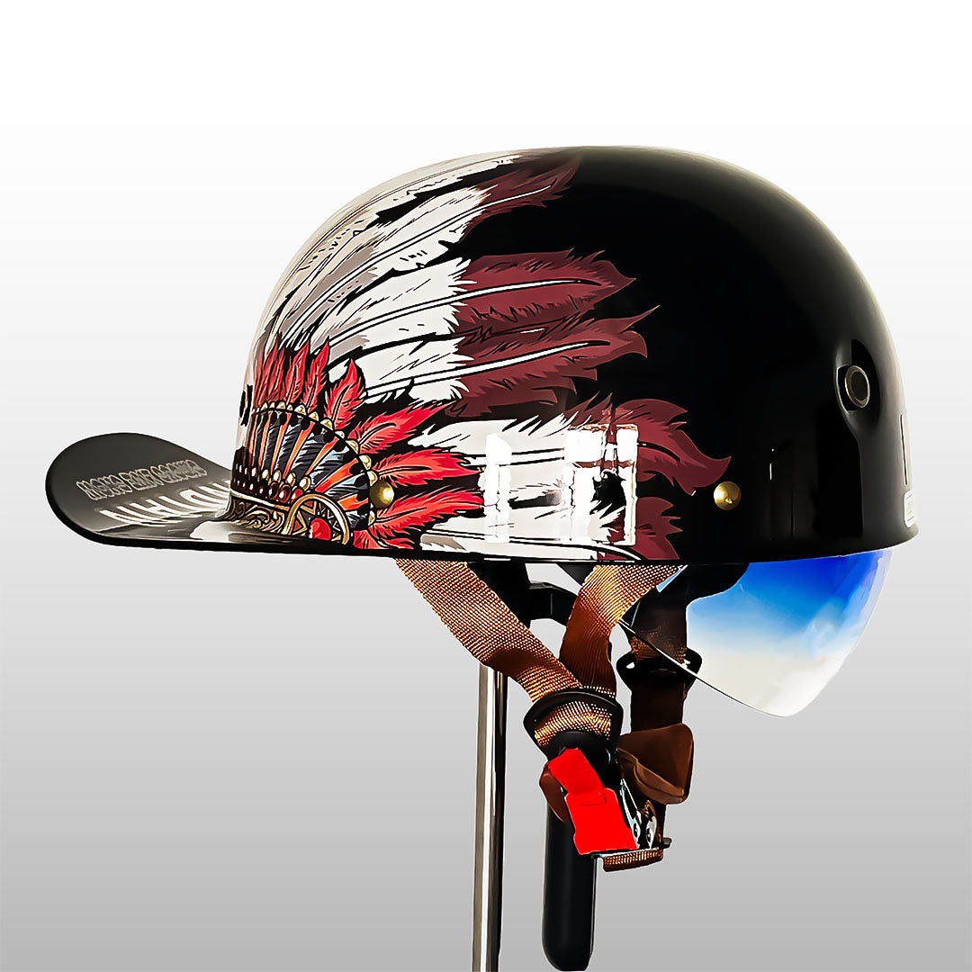 Motorhelm Baseballpet Look Stijlvol 11