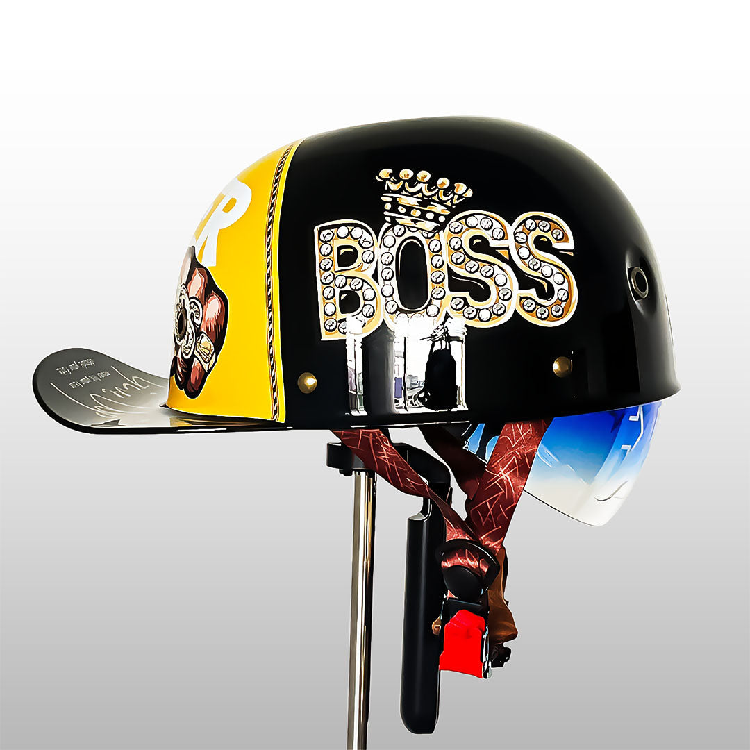 Motorhelm Baseballpet Look Stijlvol 14