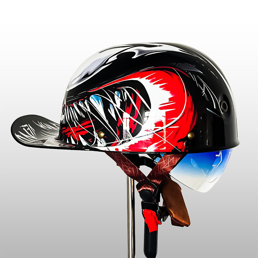 Motorhelm Baseballpet Look Stijlvol 16