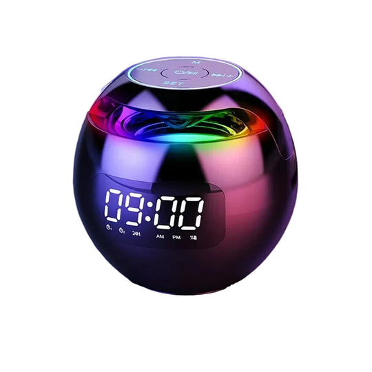 Multifunctionele Bluetooth Luidsprekerklok Met LED Nachtlampje 1