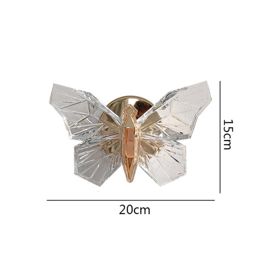 Noordse Vlinder LED Wandlamp voor Woonkamer en Slaapkamer 6