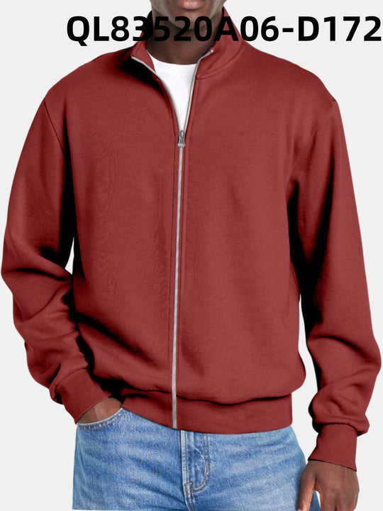 Heren Trui Met Volledige Rits Voor Alle Seizoenen