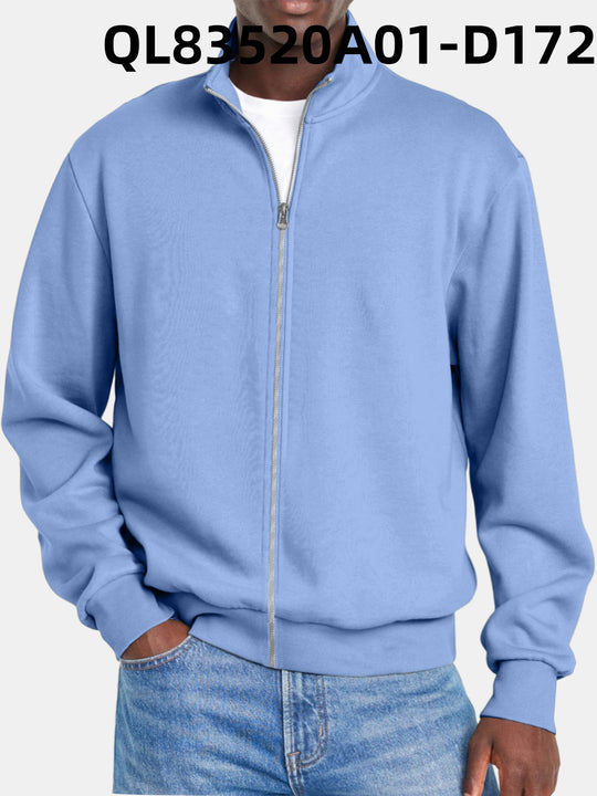 Heren Trui Met Volledige Rits Voor Alle Seizoenen