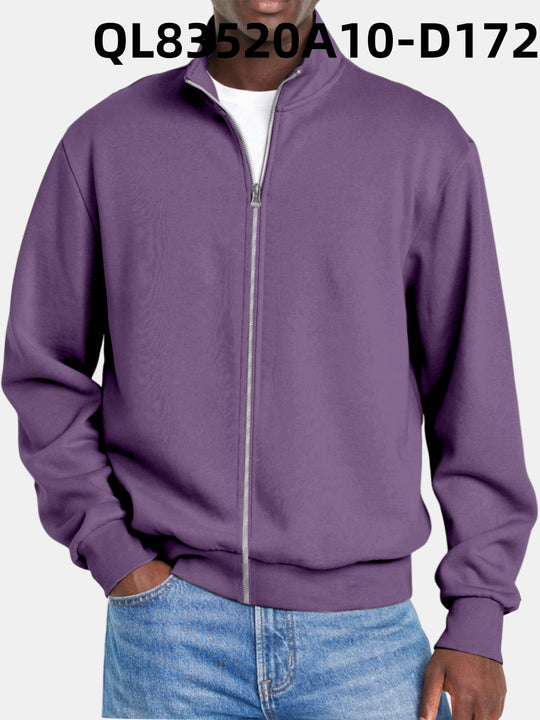 Heren Trui Met Volledige Rits Voor Alle Seizoenen