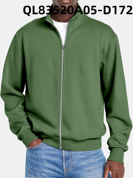 Heren Trui Met Volledige Rits Voor Alle Seizoenen