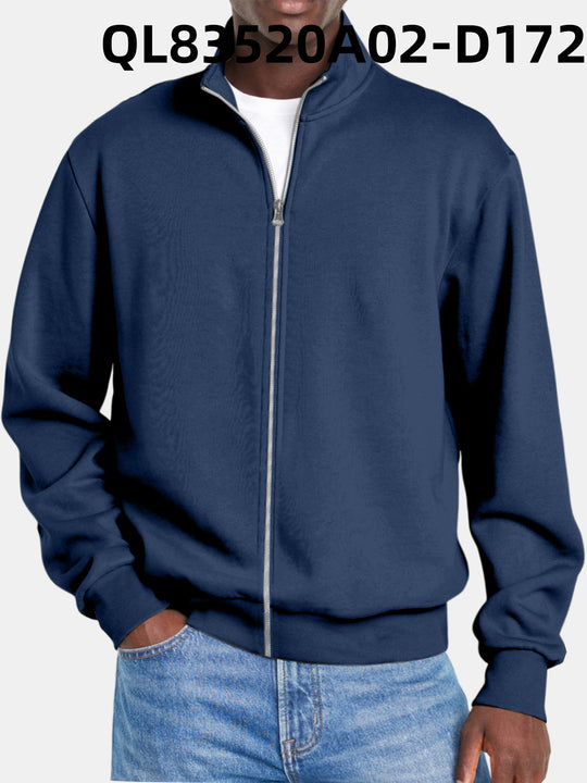 Heren Trui Met Volledige Rits Voor Alle Seizoenen