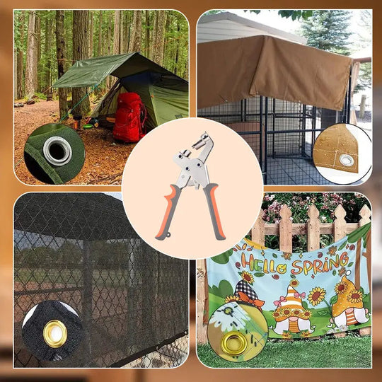 Oogjestang voor Diverse Materialen met 100 Oogjes 2