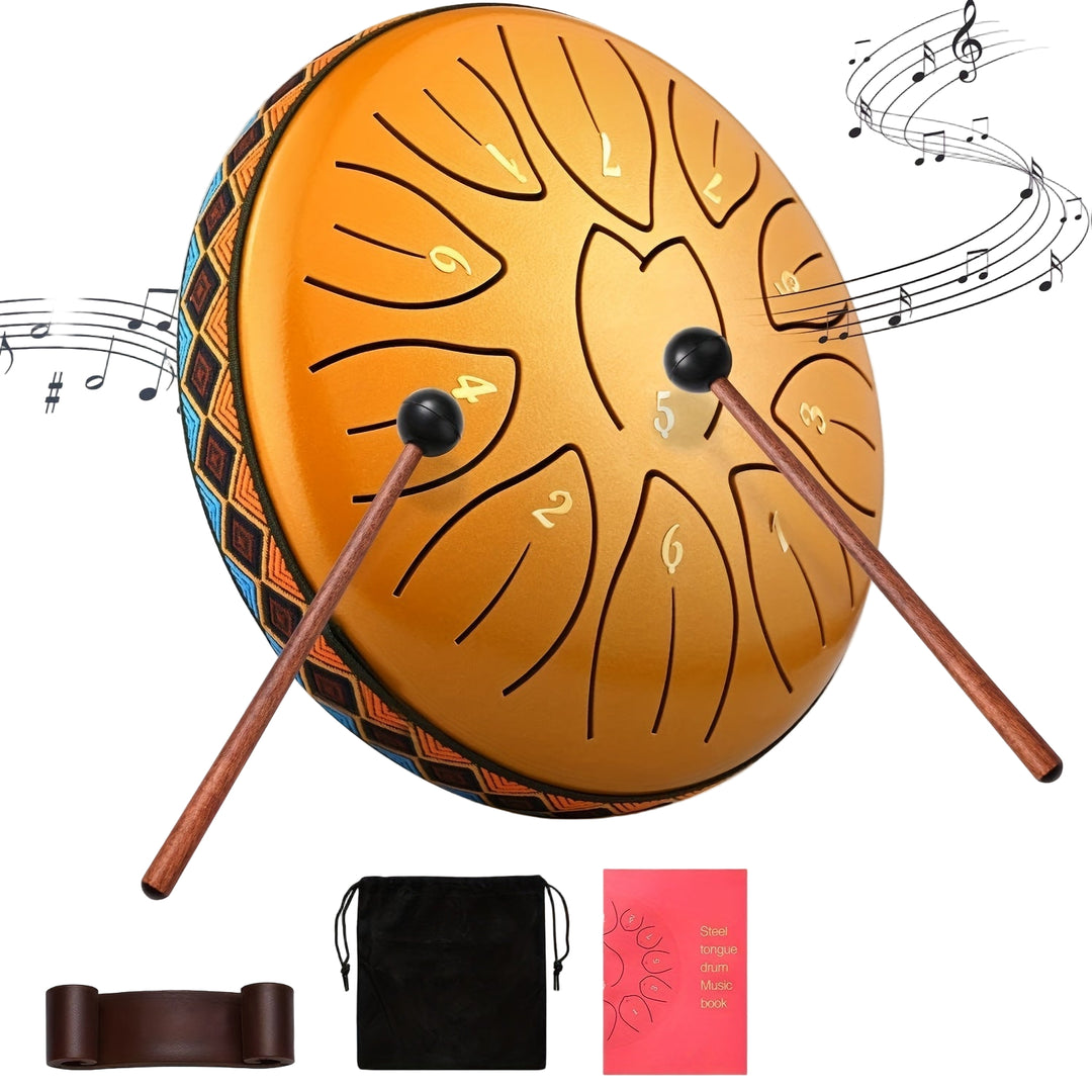 Outdoor Tuin Regentrommel 11-Toons Stalen Tongdrum 0