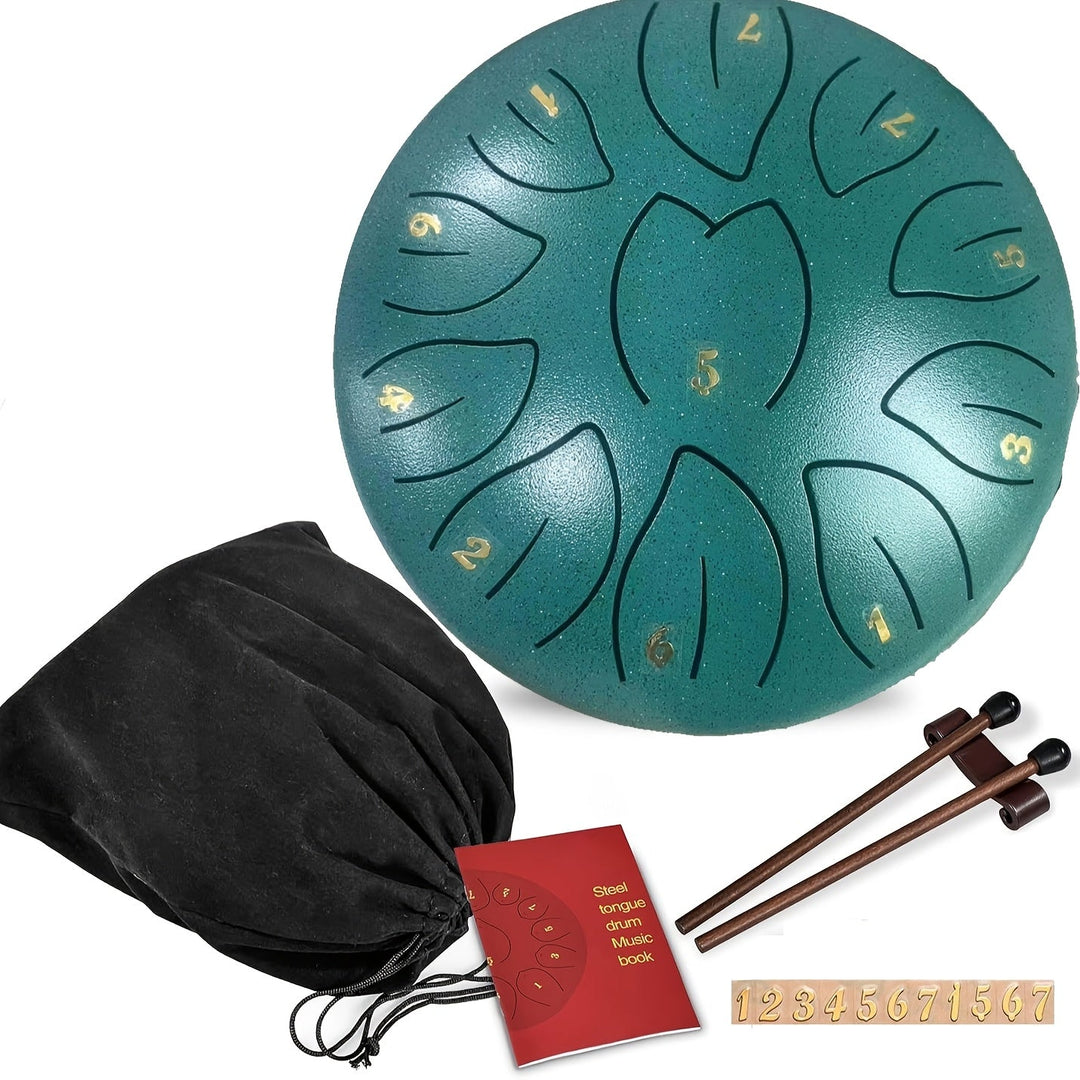 Outdoor Tuin Regentrommel 11-Toons Stalen Tongdrum 9