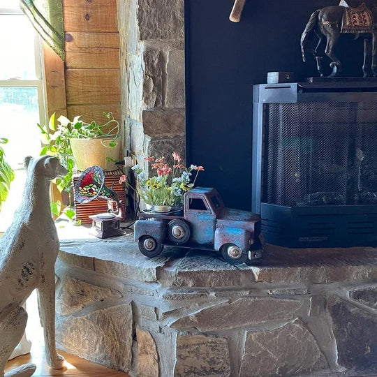 Plantenbak Boerderij Truck Rustiek 5