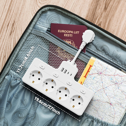 PowerHub 7-in-1 Stekkerdoos met USB en Type-C 2