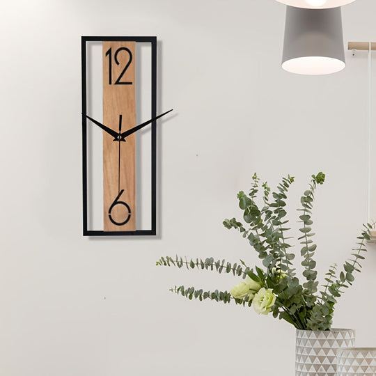 Rechthoekige Wandklok Modern voor Stijlvol Interieur 6