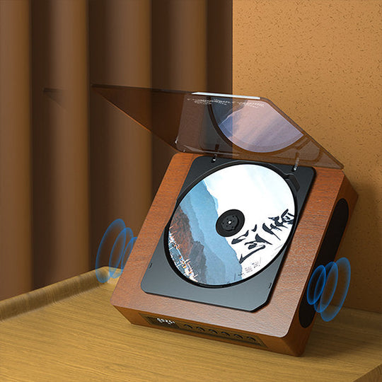 Retro CD-speler met Bluetooth en FM-radio 0